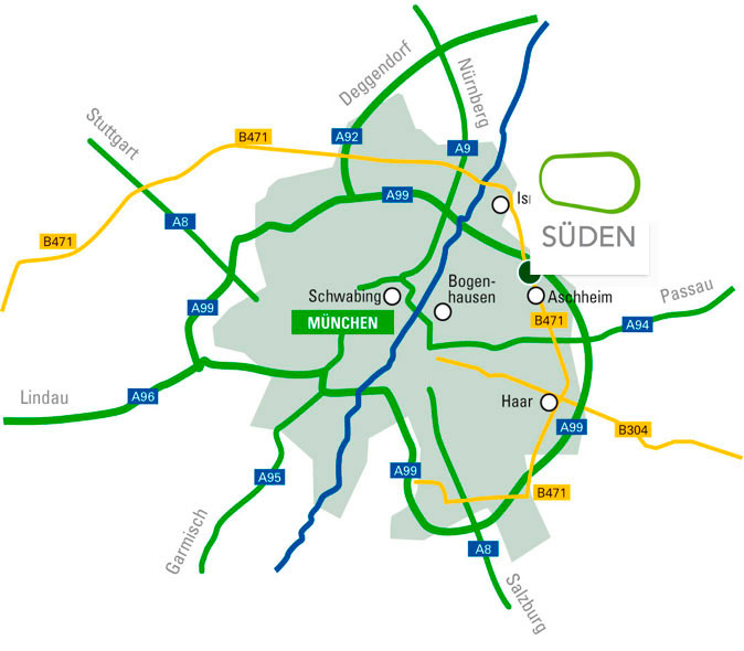 Lageplan Sueden-Restaurant